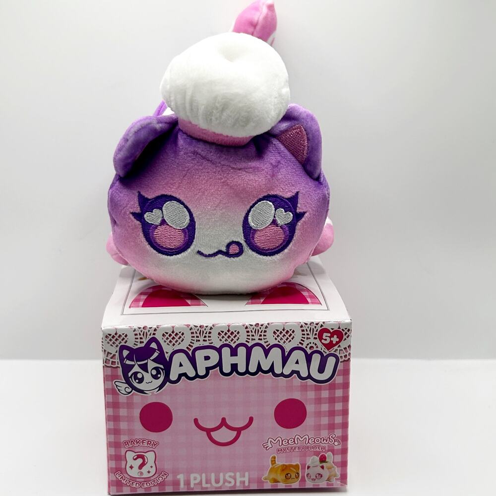 NEW! 2026 APHMAU MEEMEOWS 6" Plush Stuffed Toy Bakery Series Baker Cat - RARE!